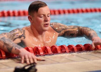 Peaty faces fitness race for Commonwealth Games