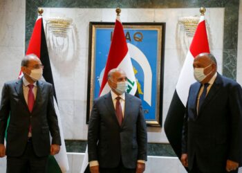 Egyptian, Jordanian FMs arrive in Baghdad
