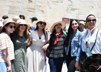 Nasser fellowship’s participants touring Alexandria