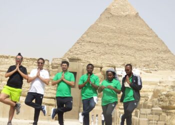 Giza Pyramids received world youth