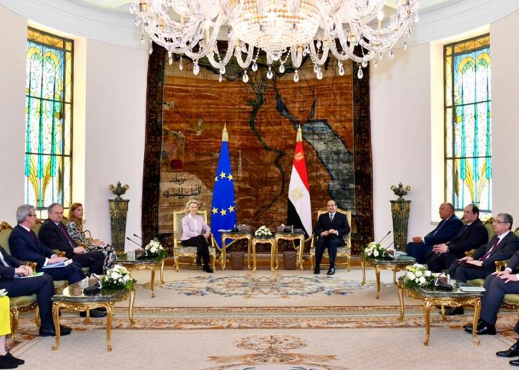 Sisi describes Egypt-EU relations as "deep and strong" 2 - Egyptian Gazette Sisi describes Egypt-EU relations as "deep and strong" 1 - Egyptian Gazette