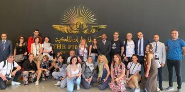 Italian delegation visits National Museum of Egyptian Civilization