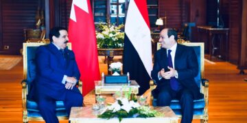 Sisi receives Bahraini monarch in Sharm 1 - Egyptian Gazette Sisi receives Bahraini monarch in Sharm