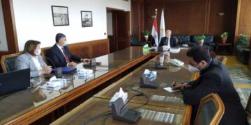 Irrigation min. asserts keenness on following up construction safety of High Dam, Aswan Reservoir 1 - Egyptian Gazette Irrigation min. asserts keenness on following up construction safety of High Dam, Aswan Reservoir