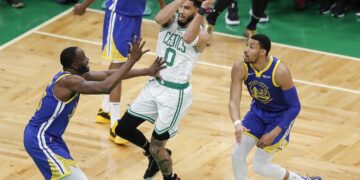 Warriors beat Celtics 103-90 to win NBA title