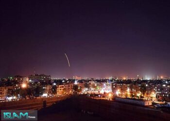 Syrian air defenses confront Israeli aggression south of Damascus