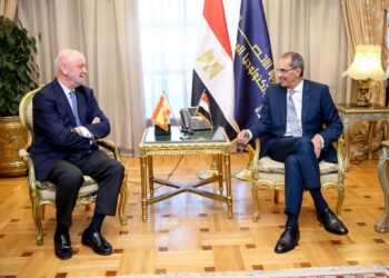 Communication minister confers with Spanish envoy on bolstering joint cooperation