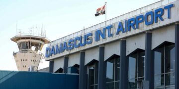 Syria halts Damascus airport flights after Israeli strikes 1 - Egyptian Gazette Syria halts Damascus airport flights after Israeli strikes