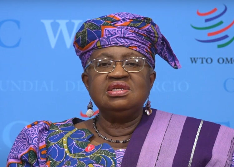 Nigeria's Ngozi Okonjo-Iweala, Director General of the World Trade Organisation (WTO).