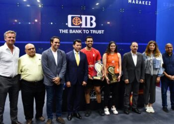 Egypt’s Sports min. witnesses CIB PSA World Tour finals