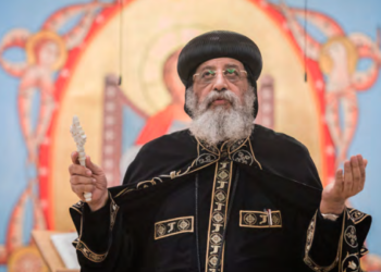 Pope Tawadros leads mass of EU Youth Conf. in Vienna