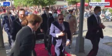 Sisi arrives at residence in Berlin ahead of participation in Petersburg Climate Dialogue