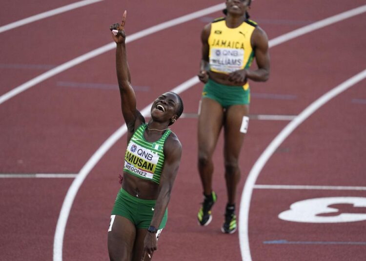 Nigerian Amusan gets world record on wild night in hurdles 1 - Egyptian Gazette