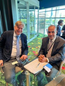 Egyptian amb., European lawmakers discuss bilateral co-operation 3 - Egyptian Gazette