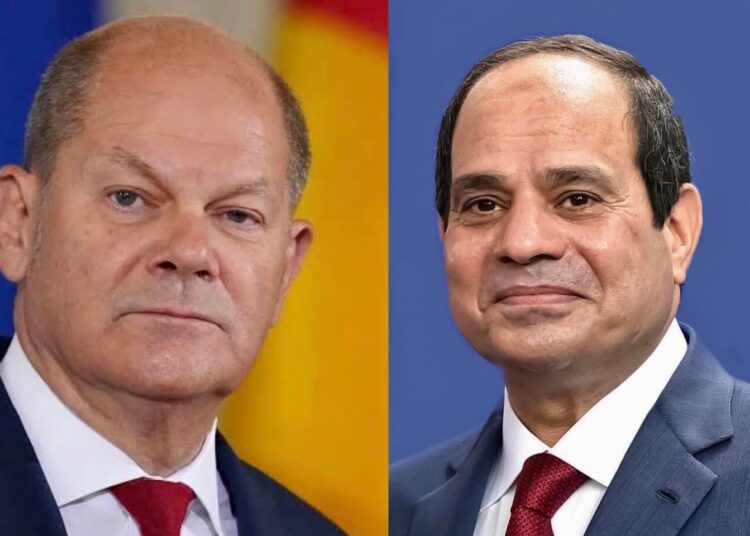 Sisi, Scholz to kick-start "Petersberg Dialogue" Monday 2 - Egyptian Gazette Sisi, Scholz to kick-start "Petersberg Dialogue" Monday 1 - Egyptian Gazette