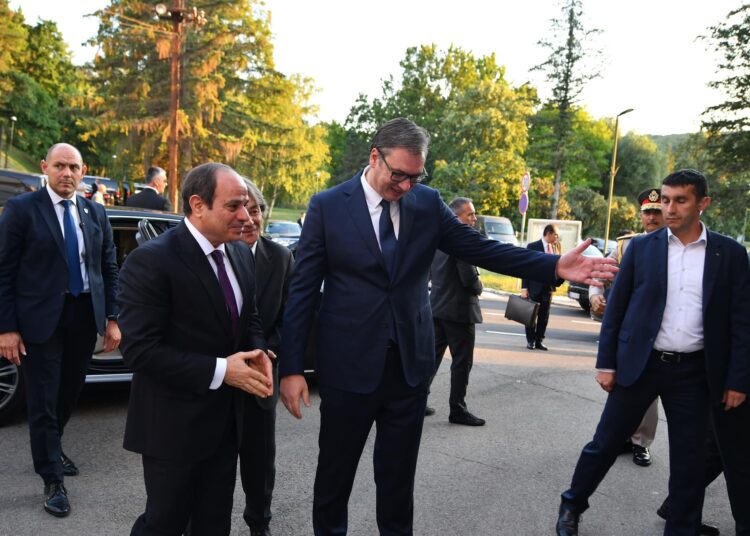 Sisi stresses historic ties between Egypt, Serbia 2 - Egyptian Gazette Sisi stresses historic ties between Egypt, Serbia 1 - Egyptian Gazette