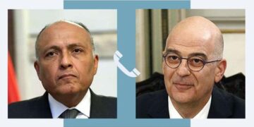 Shoukri, Greek FM review boosting bilateral ties