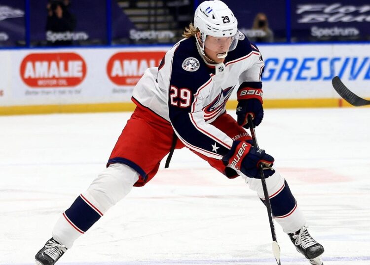 Blue Jackets re-sign Laine, trade Bjorkstrand to Kraken 1 - Egyptian Gazette Patrik Laine