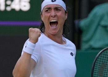 At Wimbledon, Jabeur 1st woman from Africa in pro Slam final
