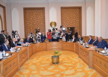 Shoukry, Lavrov start talks in Cairo