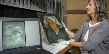 Van Gogh self-portrait found hidden behind another painting