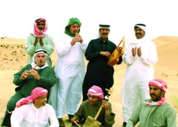 Band makes musical instruments of war tools