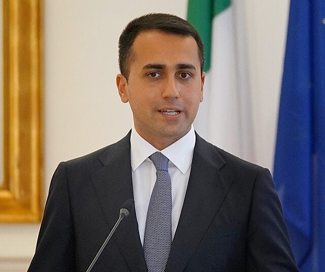 Italian Foreign Minister Luigi Di Maio