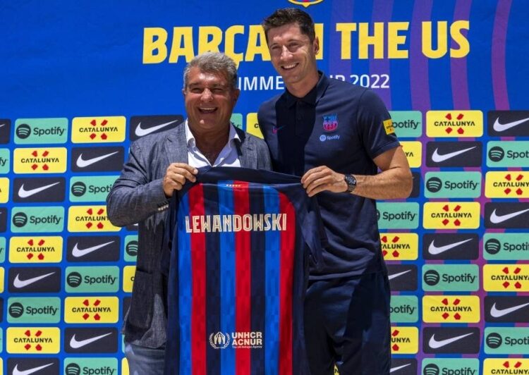 Lewandowski says ‘hungry’ for success at Barca unveiling 1 - Egyptian Gazette