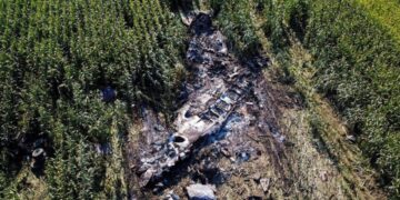 Eight dead in Greece cargo plane crash, says Serbian defence minister 1 - Egyptian Gazette Eight dead in Greece cargo plane crash, says Serbian defence minister