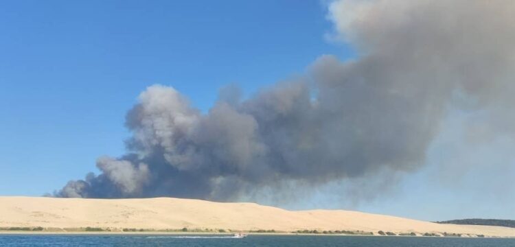 France, already hit by a series of wildfires over the last few weeks, is suffering - like the rest of Europe - from a second heatwave in as many months.