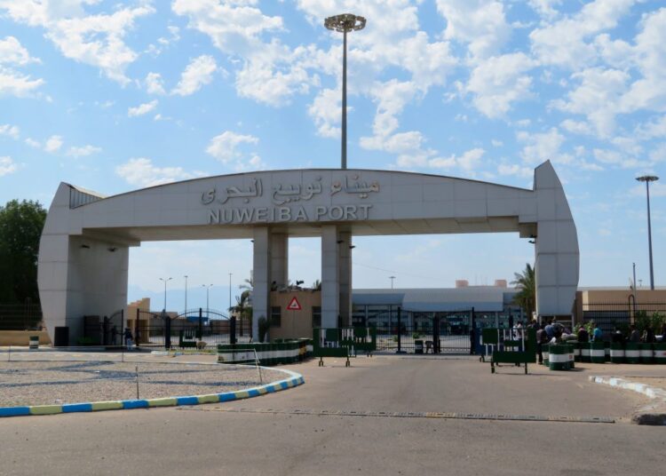 1,154 tons of cargo handled at Nuweiba Port 1 - Egyptian Gazette Nuweiba Port