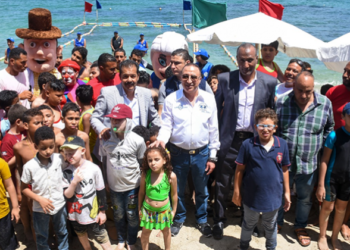 First beach for visually-impaired open