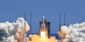 China launches second of three space station modules