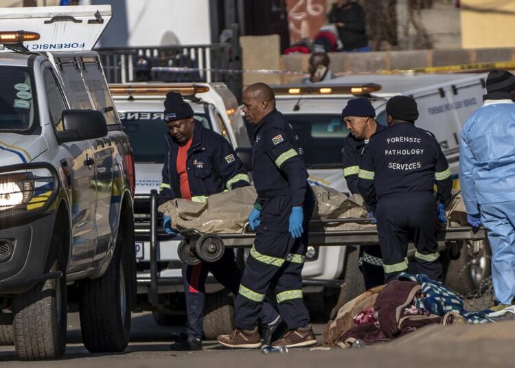 South Africa police say 15 killed in bar shooting in Soweto 1 - Egyptian Gazette