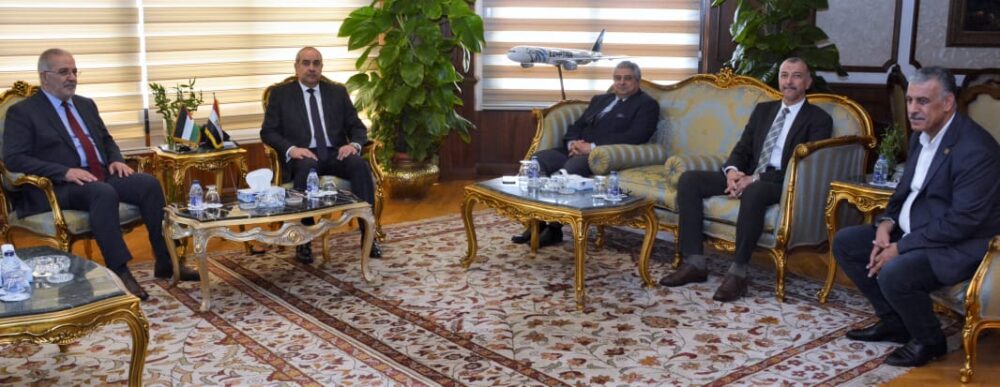 Bid to boost Egyptian-Palestinian co-operation in air transport 3 - Egyptian Gazette