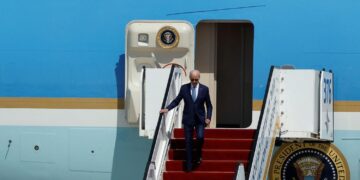 Biden arrives in Israel for Mideast visit