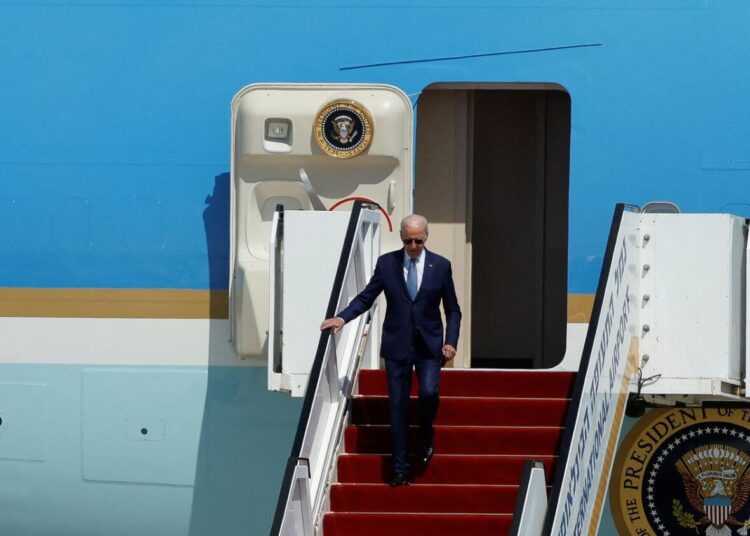 Biden arrives in Israel for Mideast visit 1 - Egyptian Gazette