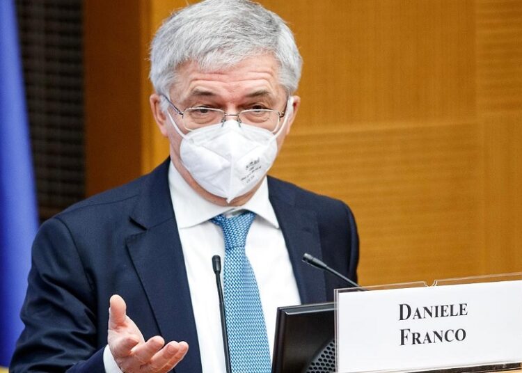 Italy's economy minister says growth could end this year 1 - Egyptian Gazette Italy Economy Minister Daniele Franco