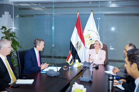 Fouad confers with USAID representatives on set of environmental files 2 - Egyptian Gazette Fouad confers with USAID representatives on set of environmental files 1 - Egyptian Gazette