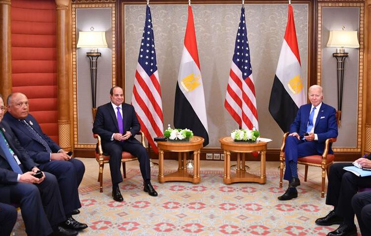 Sisi affirms Egypt's interest in promoting distinguished partnership ties with US 1 - Egyptian Gazette
