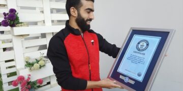 Sports minister greets Ali Mounier over Genius record breaking