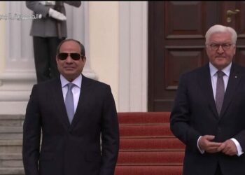 Sisi arrives at presidential palace in Berlin for talks with his German counterpart