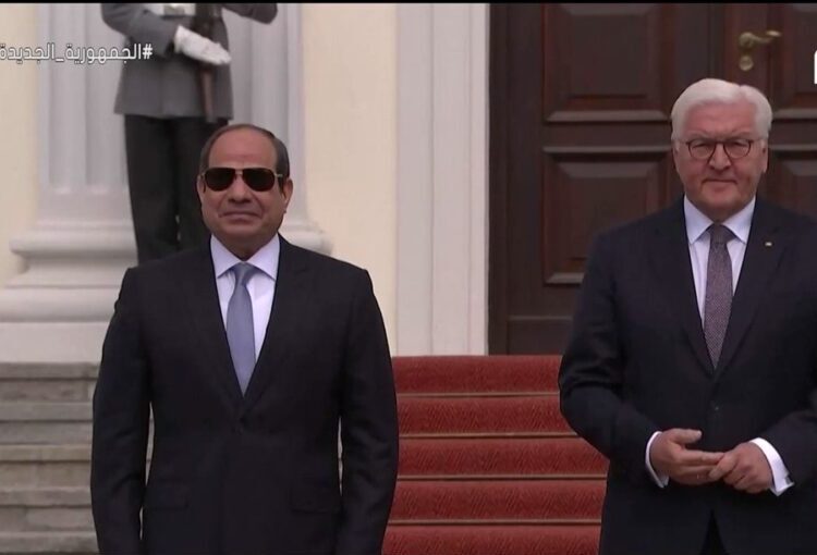 Sisi arrives at presidential palace in Berlin for talks with his German counterpart 1 - Egyptian Gazette