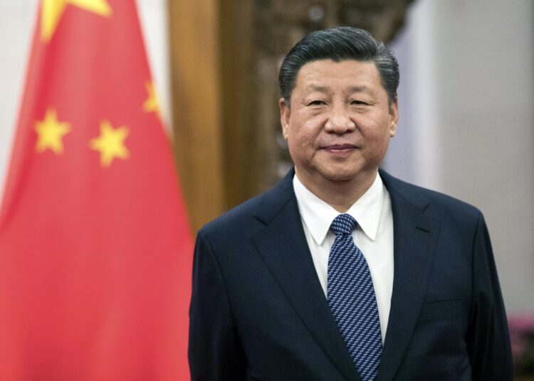 epa06563613 (FILE) - Chinese President Xi Jinping at the Diaoyutai State Guest House in Beijing, China, 01 February 2018 (reissued 25 February 2018). China will remove the constitutional restriction for the maximum number of terms the president and vice-president can serve, Chinese media reported on 25 February 2018, paving the way for President Xi Jinping to stay on beyond 2023.  EPA/CHRIS RATCLIFFE / POOL