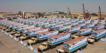 Armed Forces distribute over million food rations nationwide at half price 1 - Egyptian Gazette Armed Forces distribute over million food rations nationwide at half price