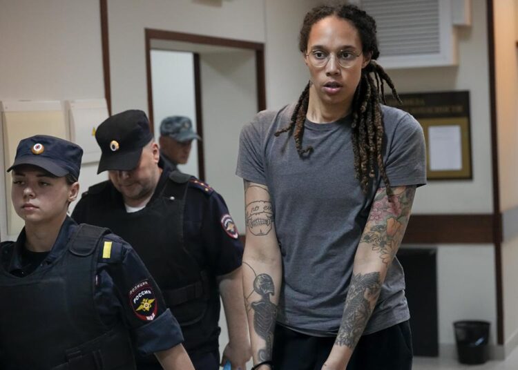 WNBA’s Griner convicted at drug trial, sentenced to 9 years 2 - Egyptian Gazette WNBA’s Griner convicted at drug trial, sentenced to 9 years 1 - Egyptian Gazette