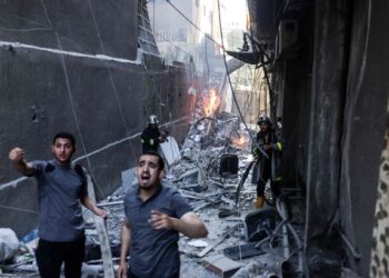 Israel launches wave of strikes in Gaza killing senior Palestinian commander and girl, 5