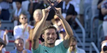Carreno Busta halts Hurkacz finals win streak with Montreal triumph 1 - Egyptian Gazette Carreno Busta halts Hurkacz finals win streak with Montreal triumph