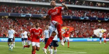 Benfica’s Neres ends Dynamo Kyiv’s Champions League hopes 1 - Egyptian Gazette Benfica’s Neres ends Dynamo Kyiv’s Champions League hopes