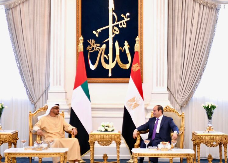 Sisi, UAE president discuss boosting joint Arab action 1 - Egyptian Gazette
